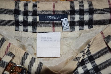 fusta burberry